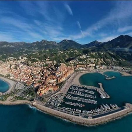 Le Lodge, T2 Classe 3 Etoiles Avec Jardin, Parking, Piscine & Mer A 2 Pas Μεντόν Εξωτερικό φωτογραφία